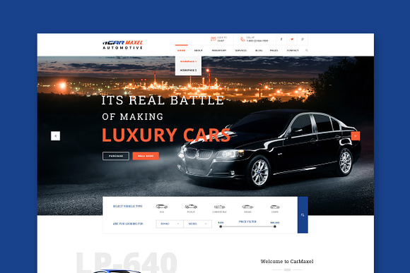Car Max Automotive HTML Template