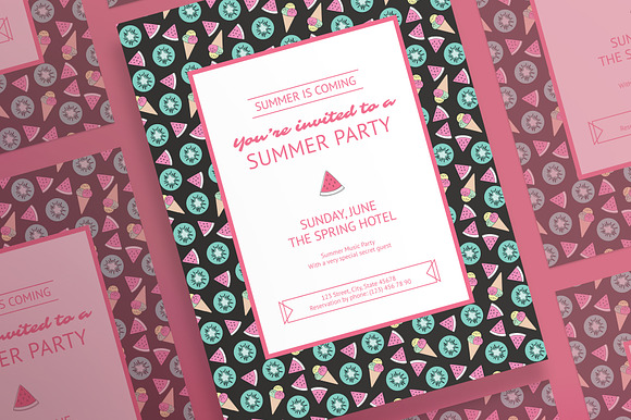 Posters Summer Party