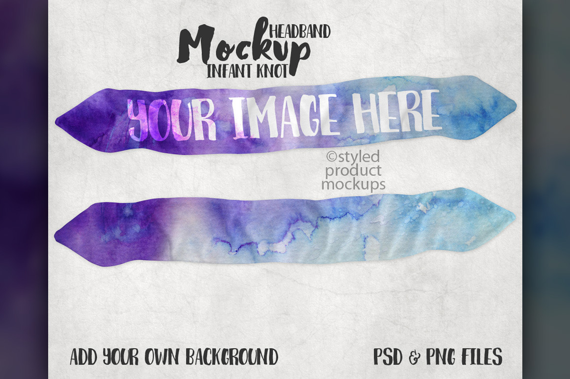 Download Infant Knotted Headband Mockup ~ Mockup Templates ...