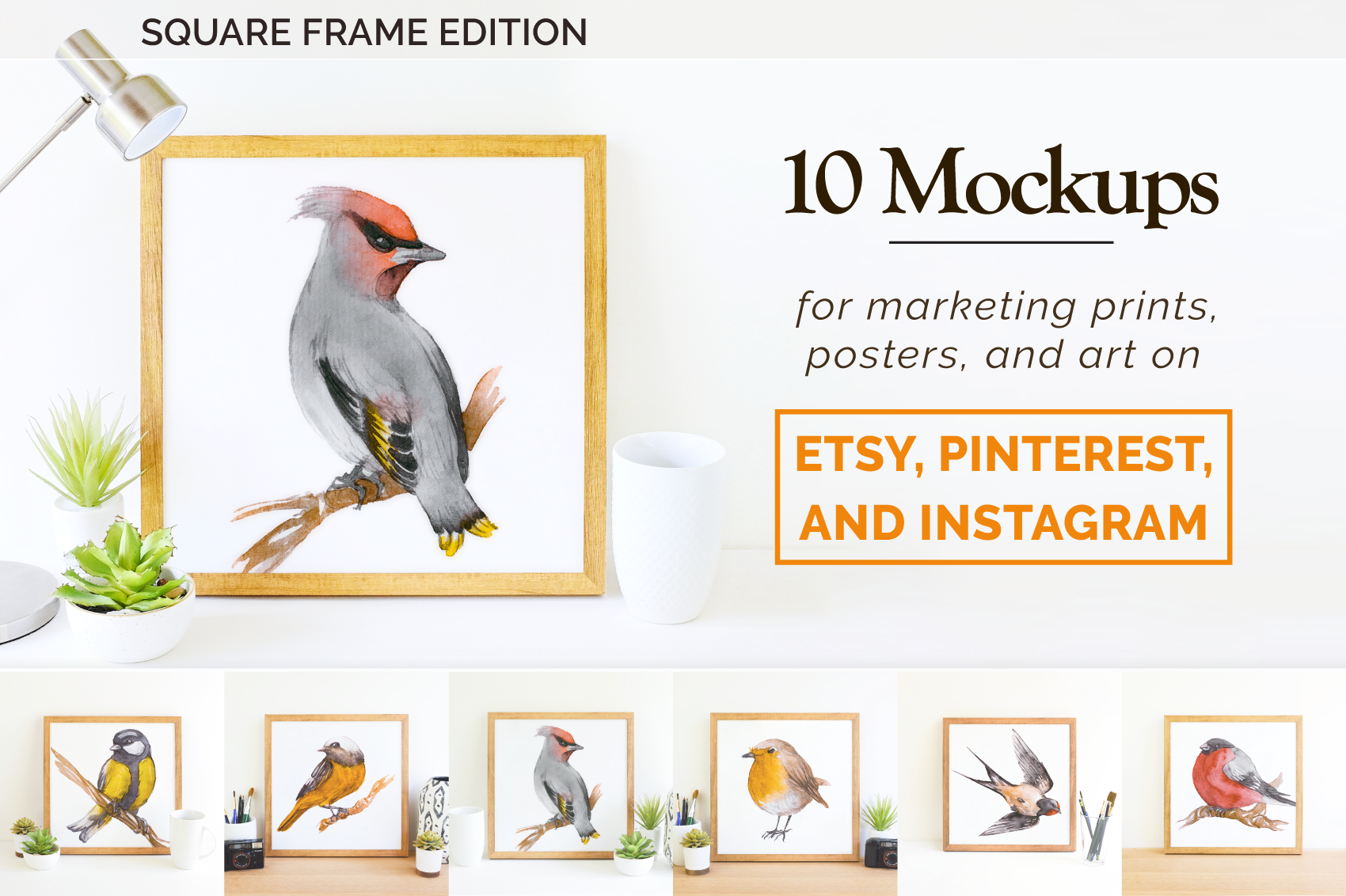 Download Etsy & Instagram Print Mockup ~ Print Mockups ~ Creative ...