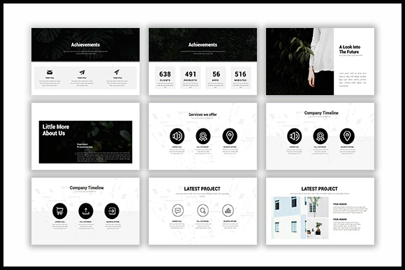 Seulebor Powerpoint Template in Presentation Templates - product preview 2
