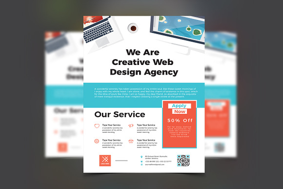 Web Agency Flyer