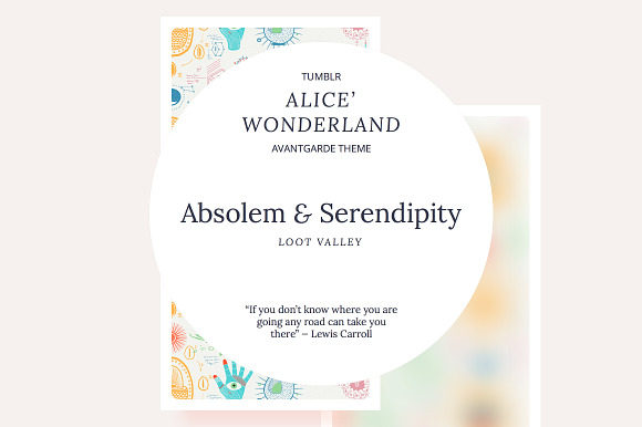 Absolem Serendipity Tumblr Theme