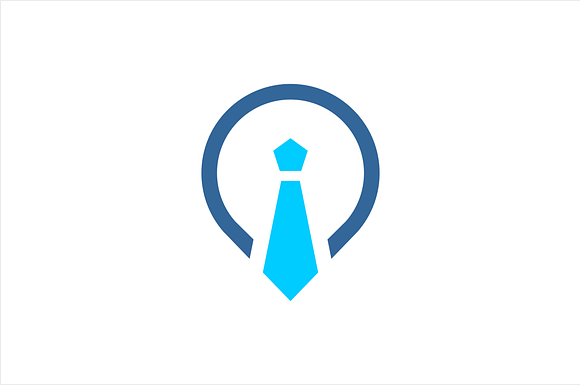 pin & tie logo in Logo Templates
