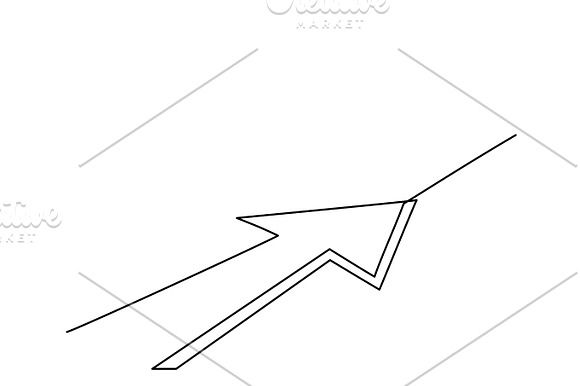 Abstract Arrows Sign