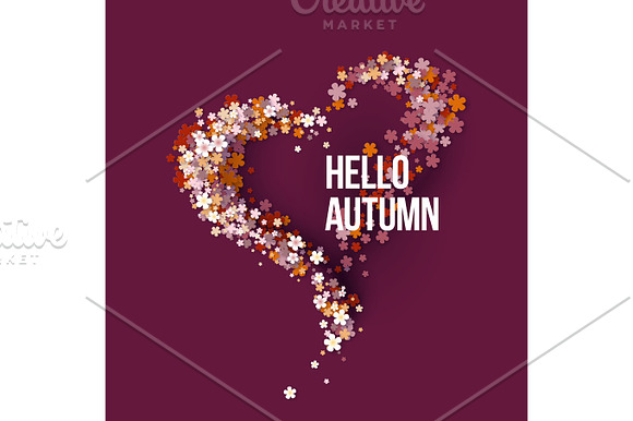 Hello Autumn Title Texts Poster