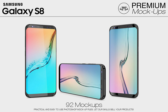 Download Samsung Galaxy S8 Mockup Pack