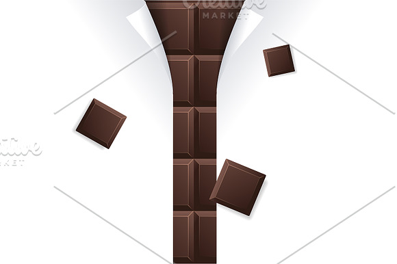 Chocolate Package Blank