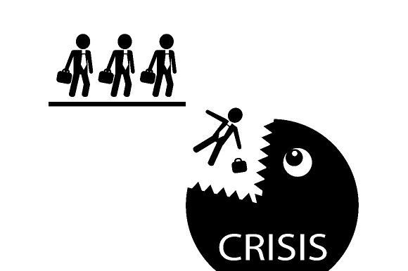 Businessmen And Crisis