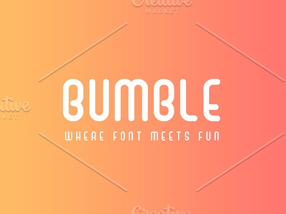 Bumble Font Sans Serif