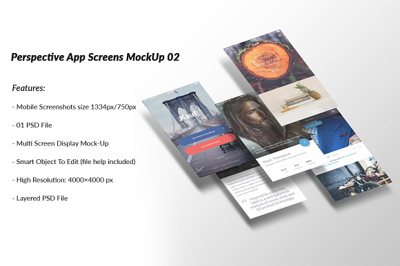 Download Perspective App Screens MockUp 02