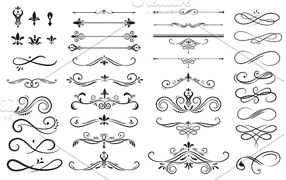 Label Ornament Vector Illustration
