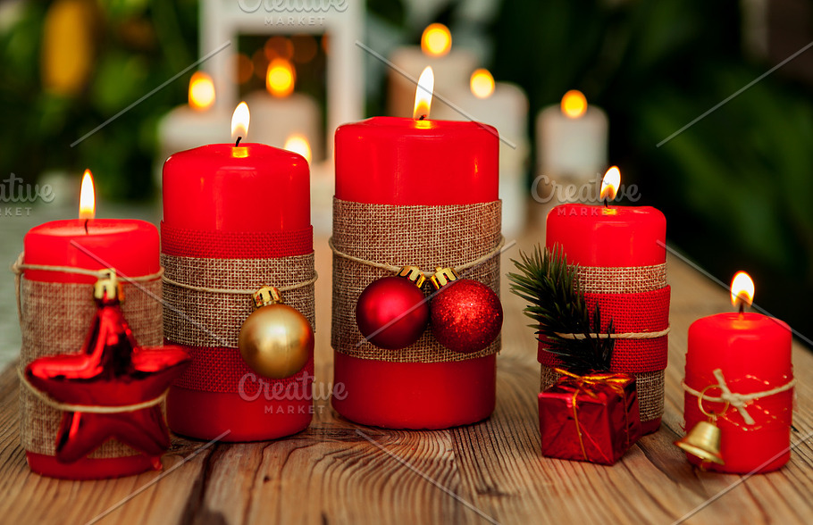 Image result for pictures of christmas candles