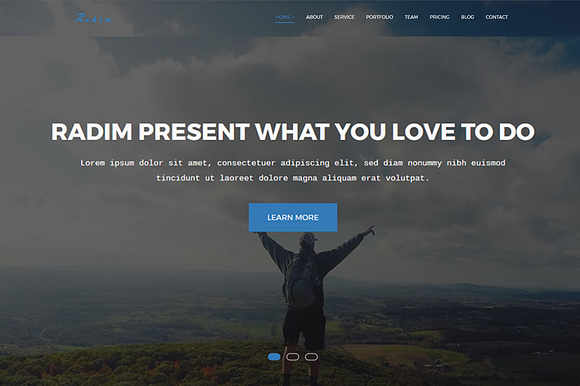 Radim - Responsive Business Template in Bootstrap Themes