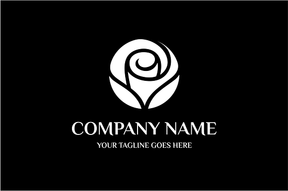 rose logo in Logo Templates - product preview 2
