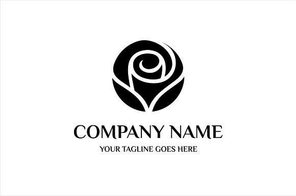rose logo in Logo Templates - product preview 3