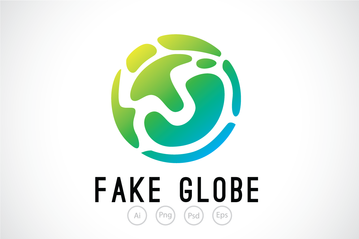  Fake  Globe Logo  Template Logo  Templates Creative Market