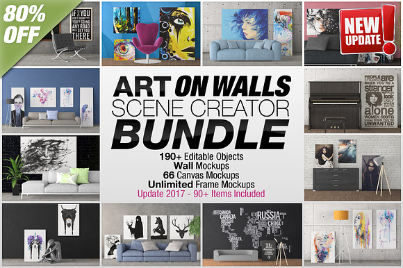 Download Art On Walls Scene Creator Bundle