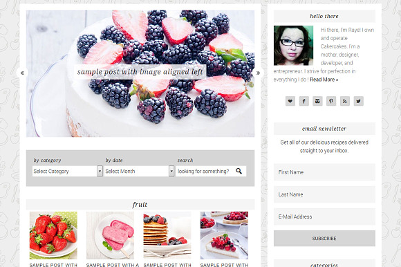 Bakerista Pro // Genesis Theme in WordPress Blog Themes - product preview 1
