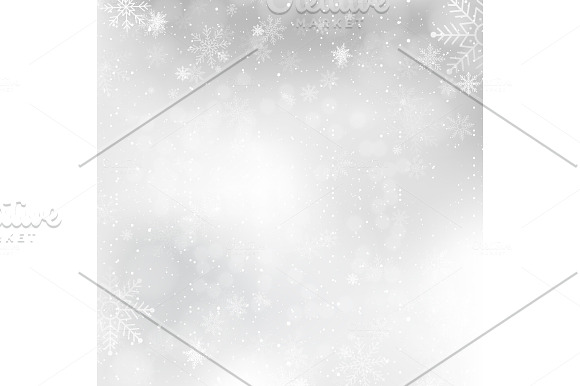 Silver Christmas background in Illustrations