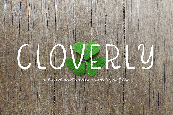 Cloverly Font in Display Fonts