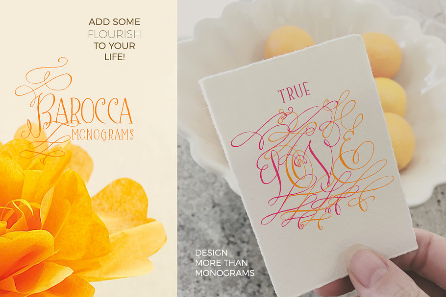 Barocca Monograms in Monogram Fonts - product preview 2