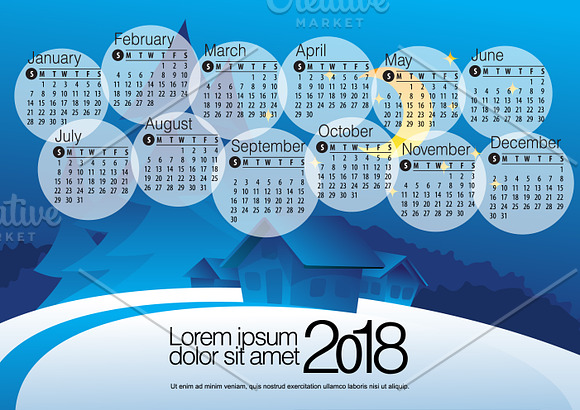 2018 Calendar5
