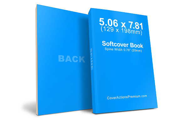 Download Download Softcover Book Mockup 129 X 198mm Auto Mockup Generator Free Psd Mockups PSD Mockup Templates