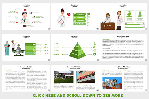 Medical PowerPoint template in Presentation Templates - product preview 3