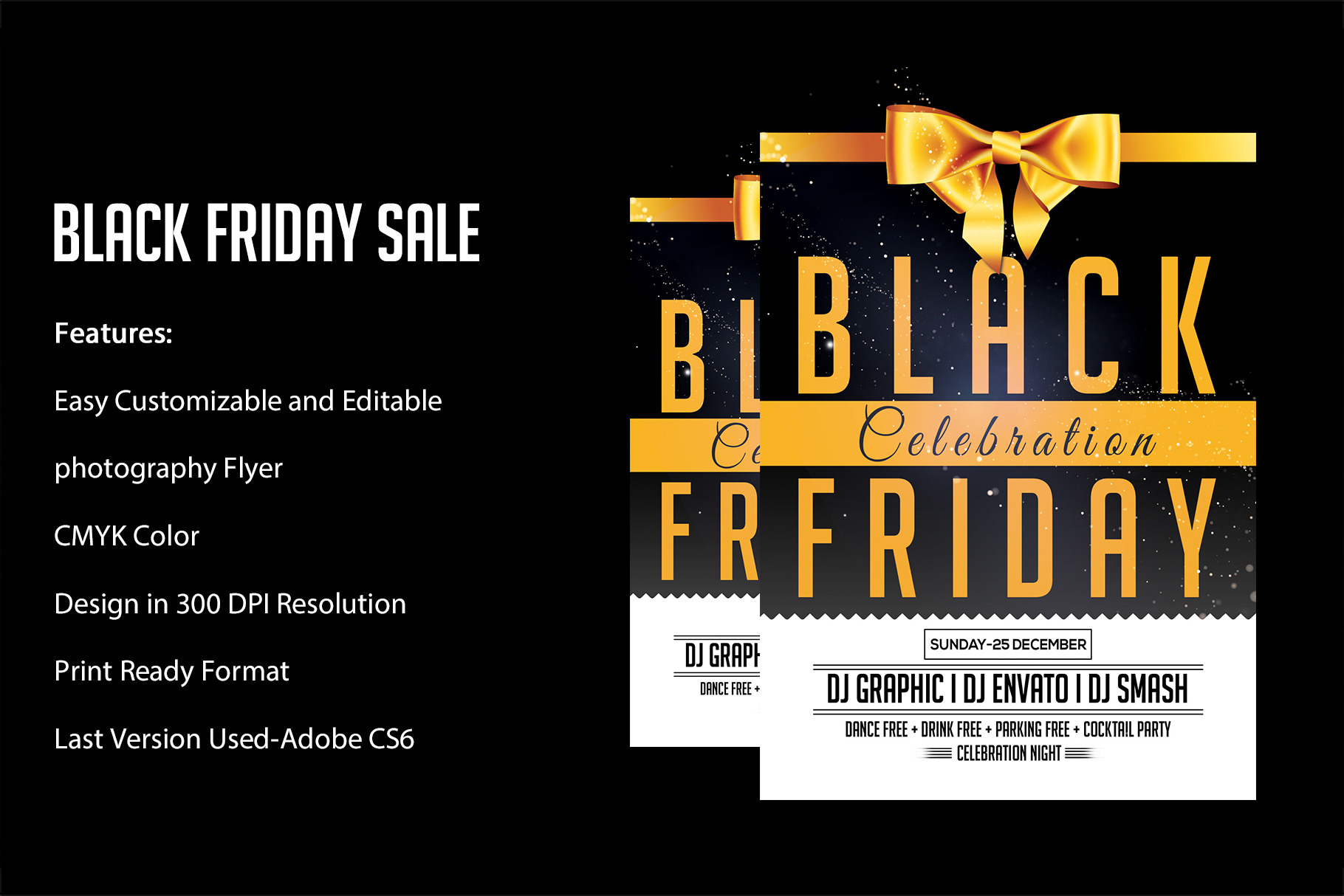 Black Friday Sale flyers ~ Flyer Templates ~ Creative Market