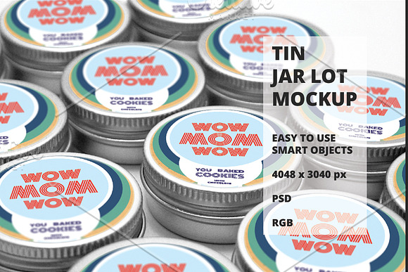 Download Tin Mockup ~Lot~