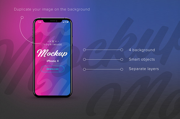 Download Mockup iphone x 10