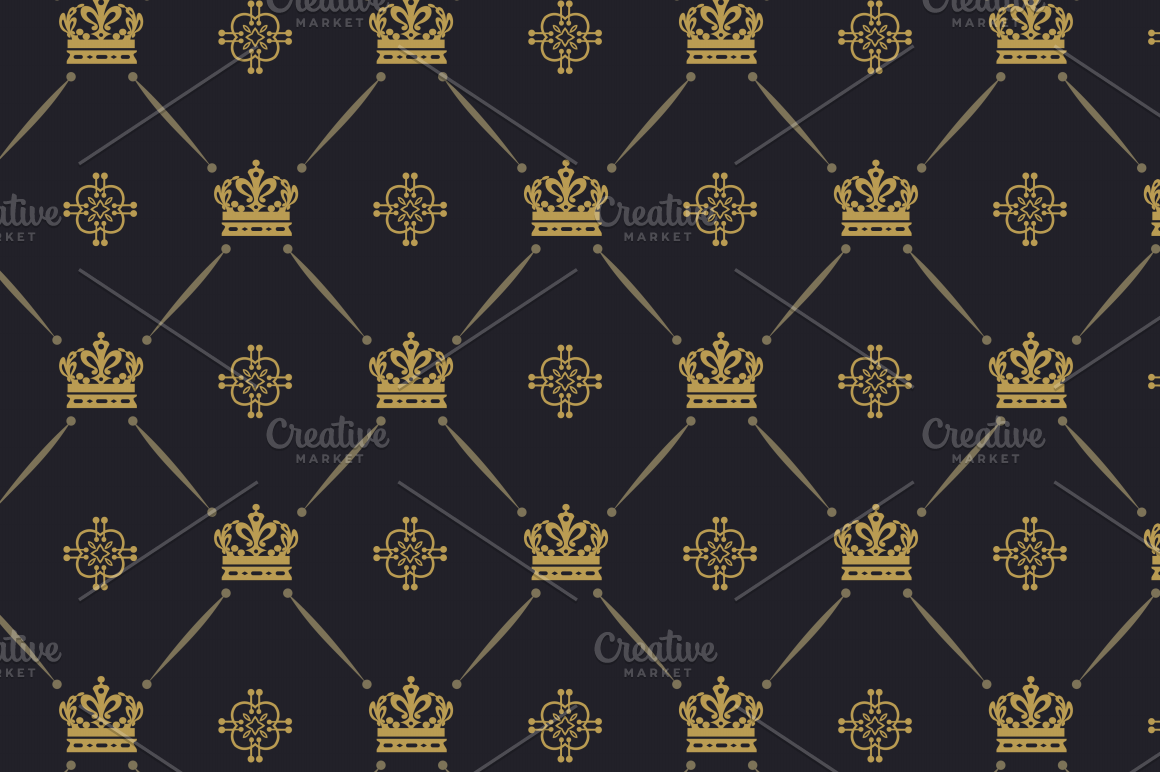 Royal background pattern ~ Graphic Patterns ~ Creative Market