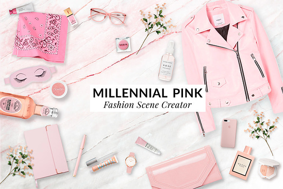 Free Millennial pink custom scene creator