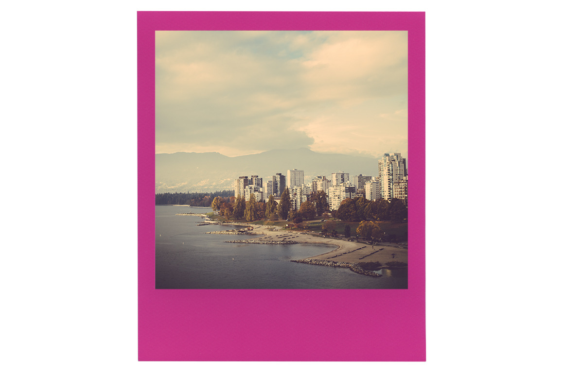 Download Pink Polaroid Film Frame Mockup PSD ~ Product Mockups ...