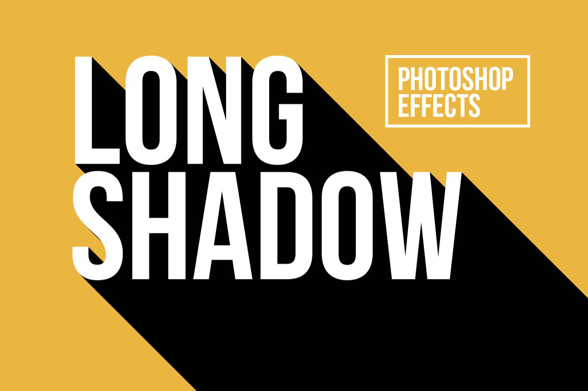 Photoshop Long Shadow