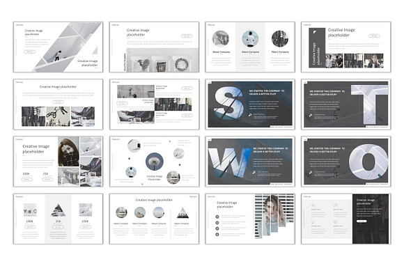 Clean Warteg Minimal Powepoint in Presentation Templates - product preview 2