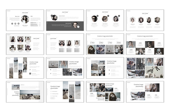 Clean Warteg Minimal Powepoint in Presentation Templates - product preview 3
