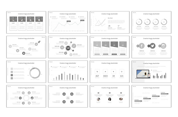 Clean Warteg Minimal Powepoint in Presentation Templates - product preview 5