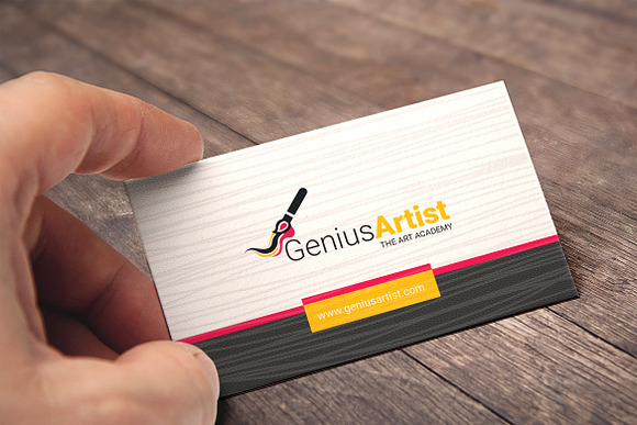 Business Card For Artist Painter