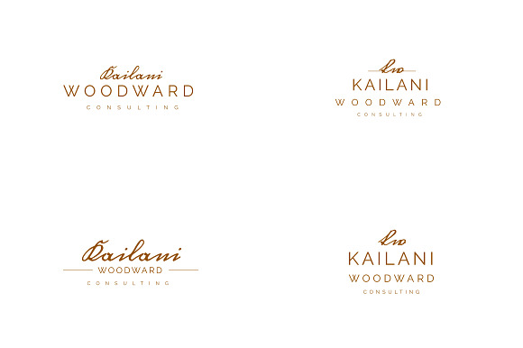 Kailani Woodward Logo in Logo Templates