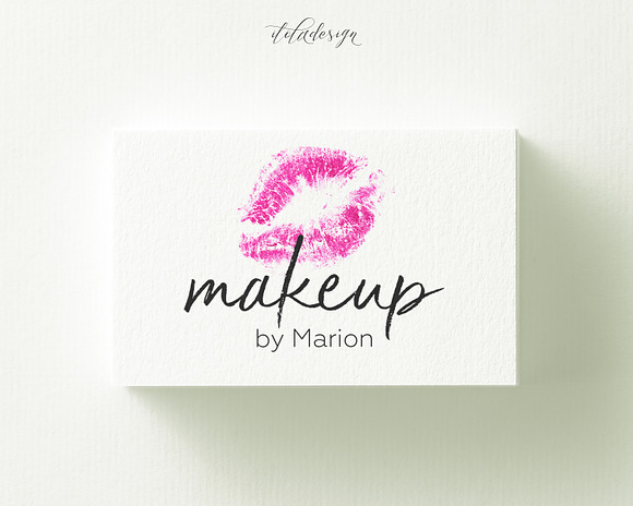 Makeup Artist Business Card in Business Card Templates