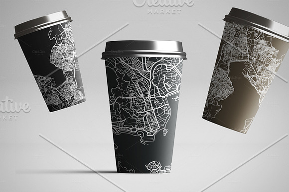 52 Hand Drawn Maps Set in Illustrations - product preview 5