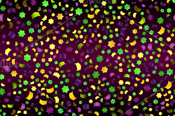 Image result for mardi gras colored confetti