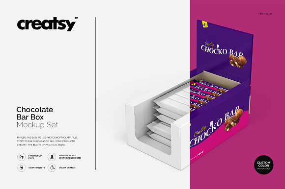 Download Download Chocolate Bar Box Mockup Set Mock Up Graphicburger 3D SVG Files Ideas | SVG, Paper Crafts, SVG File