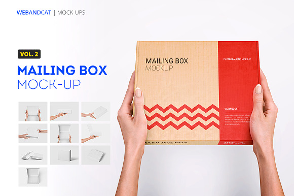 Download Mailing Box Mock-up 2