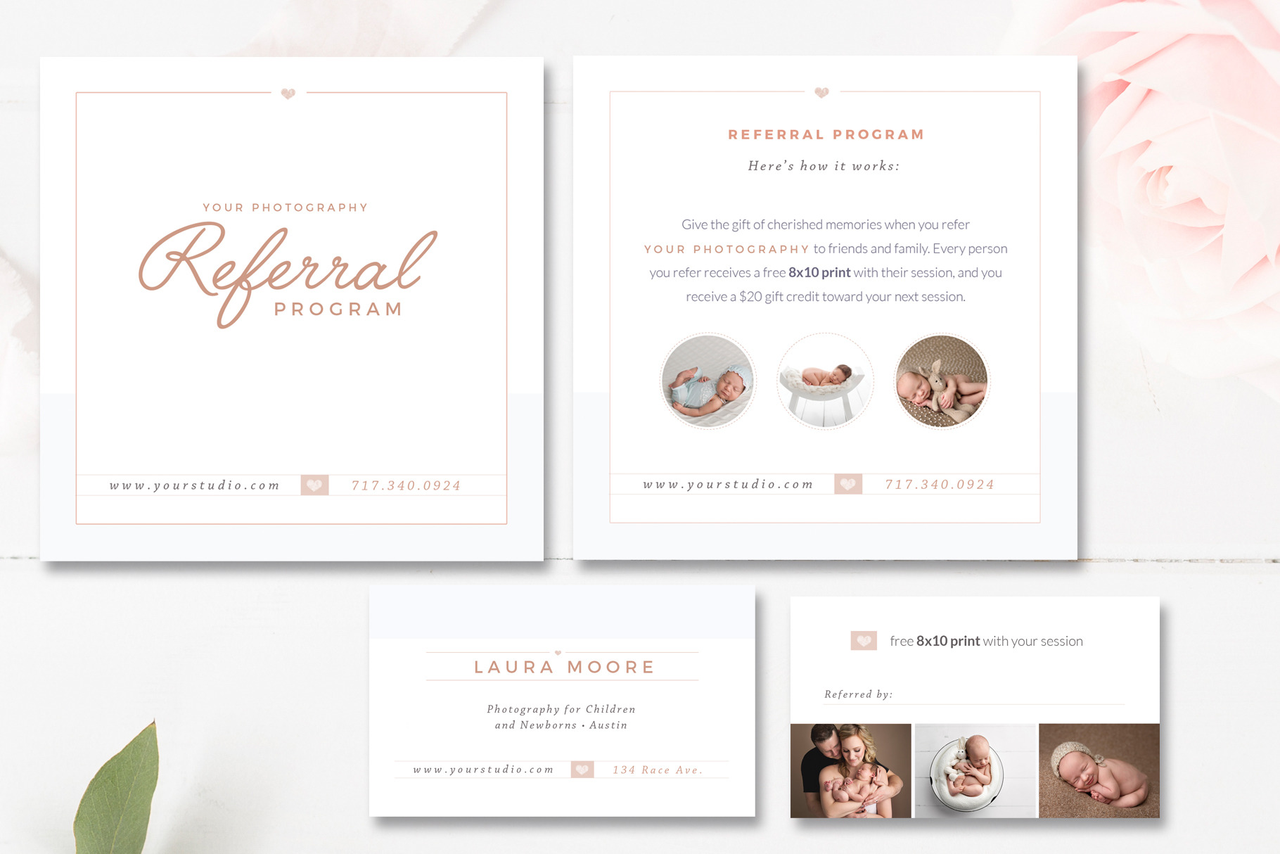 Referral Cards Templates
