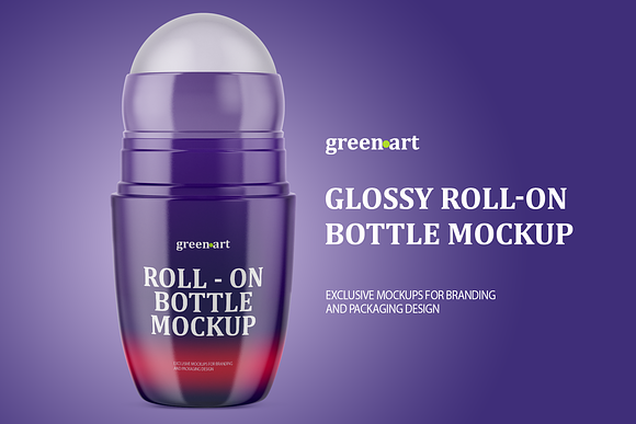 Download Download Roll-on Bottle Mockup - Mockup Generator