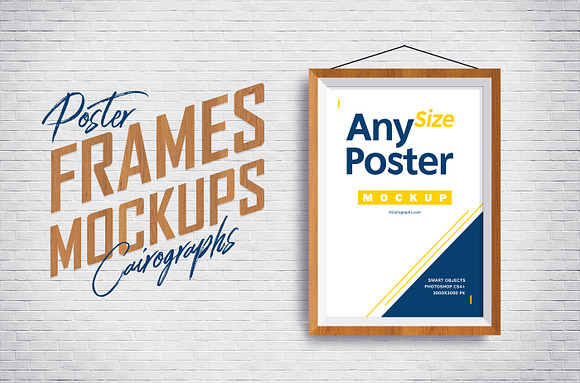 Download Posters Frames Mockups