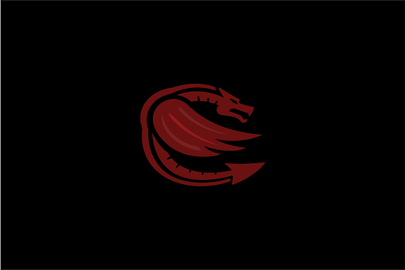 Dragon in Logo Templates